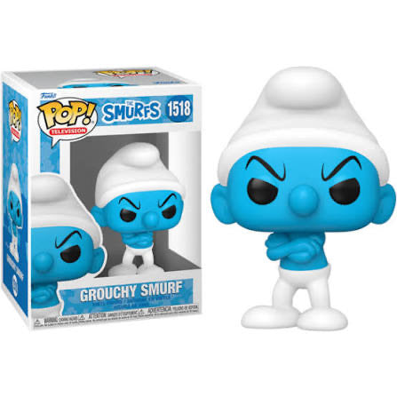 Pop! Grouchy Smurf #1518
