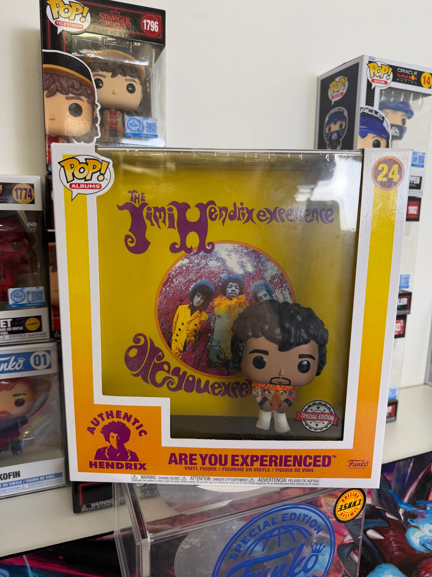 Jimi Hendrix - Are You Experienced Pop! Album Cover
