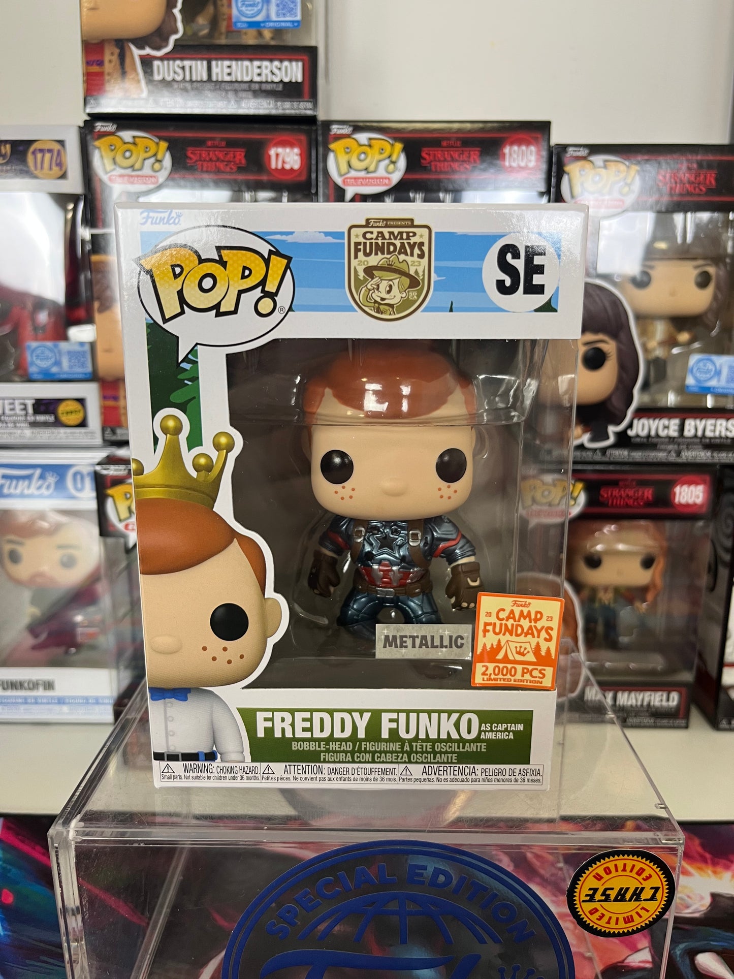 Freddy As Captain America 2000pcs Metallic