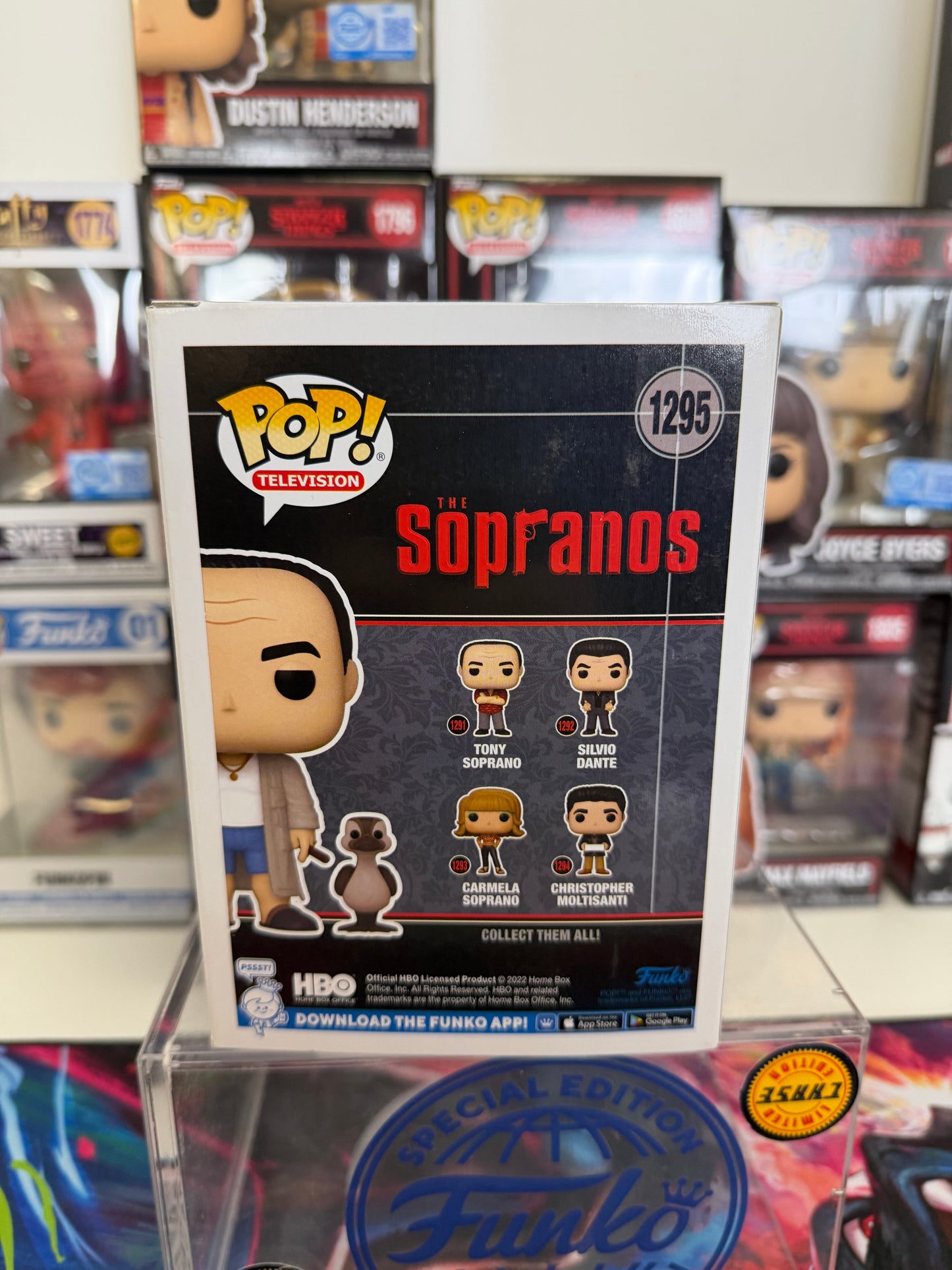 Tony Soprano With Duck #1295 Special Edition