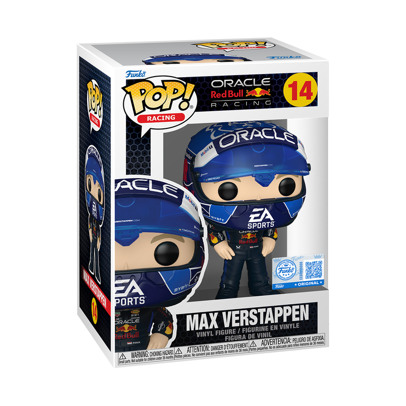 Pop! Max Verstappen with USA Helmet