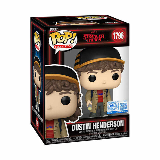 Funko POP! Television: Netflix Stranger Things - Dustin Henderson Vinyl Figure #1796