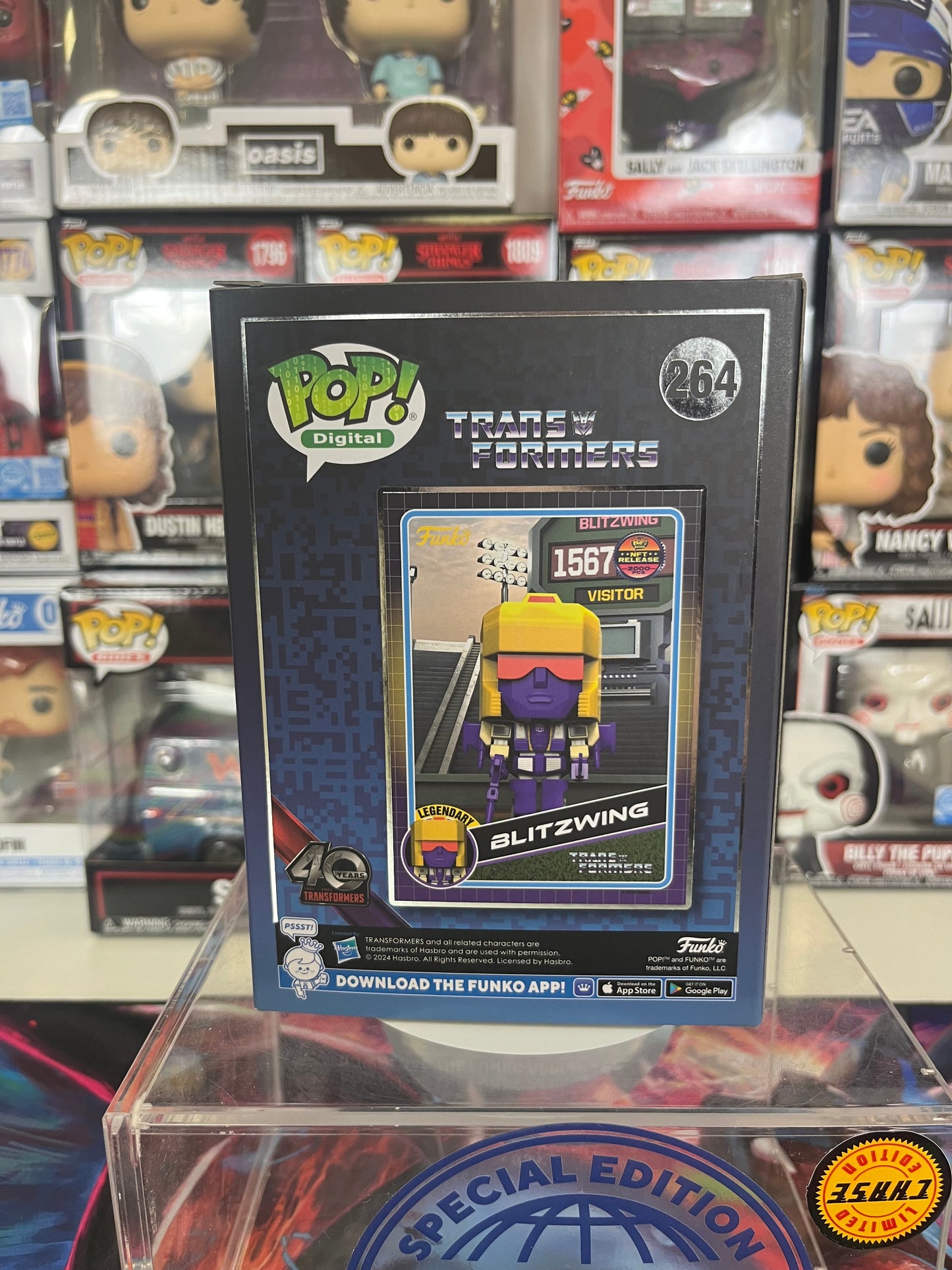 Blitzwing #264 2000pcs NFT Transformers