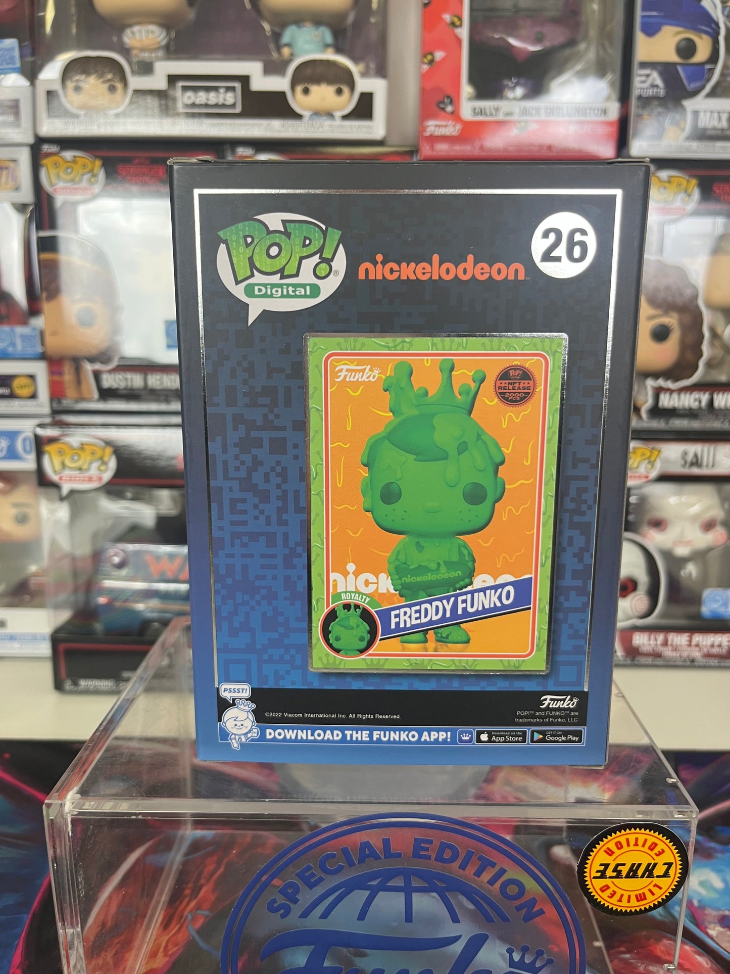 Nickelodeon Freddy Funko #26 2000pcs NFT