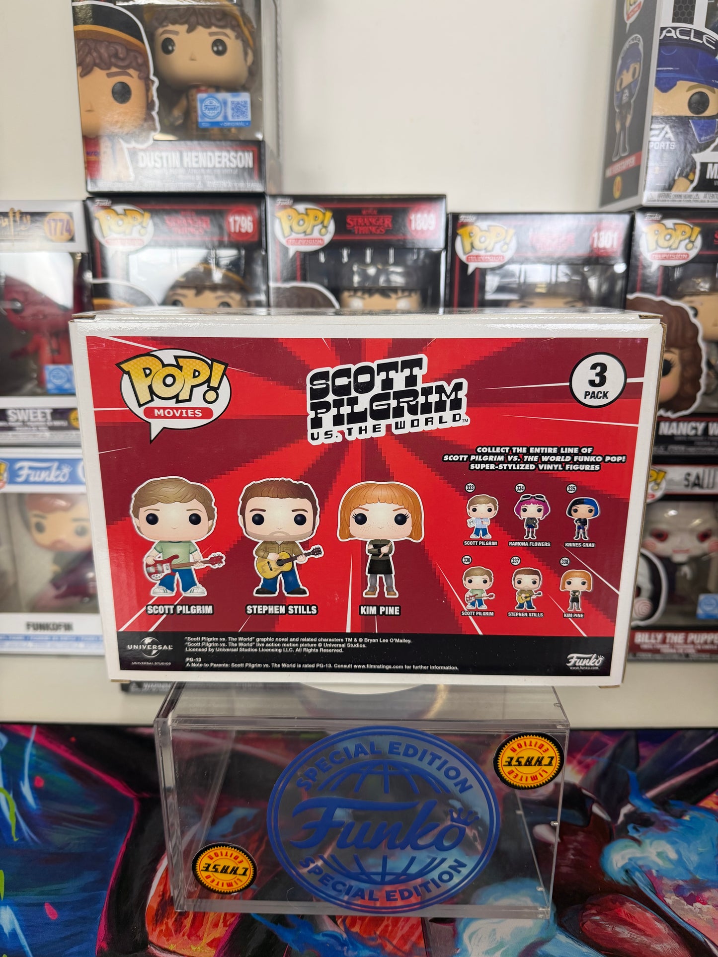 Sex Bob-OMB 3 Pack Includes Protector 2016 Summer Convention