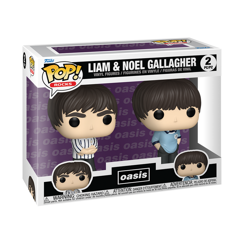 Oasis Liam & Noel Gallagher 2 Pack - Funko Pop!