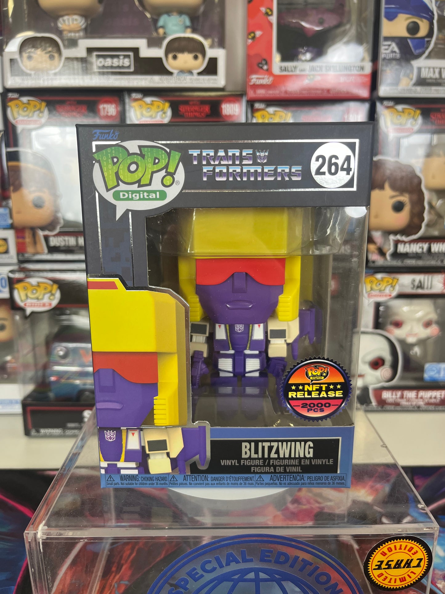 Blitzwing #264 2000pcs NFT Transformers