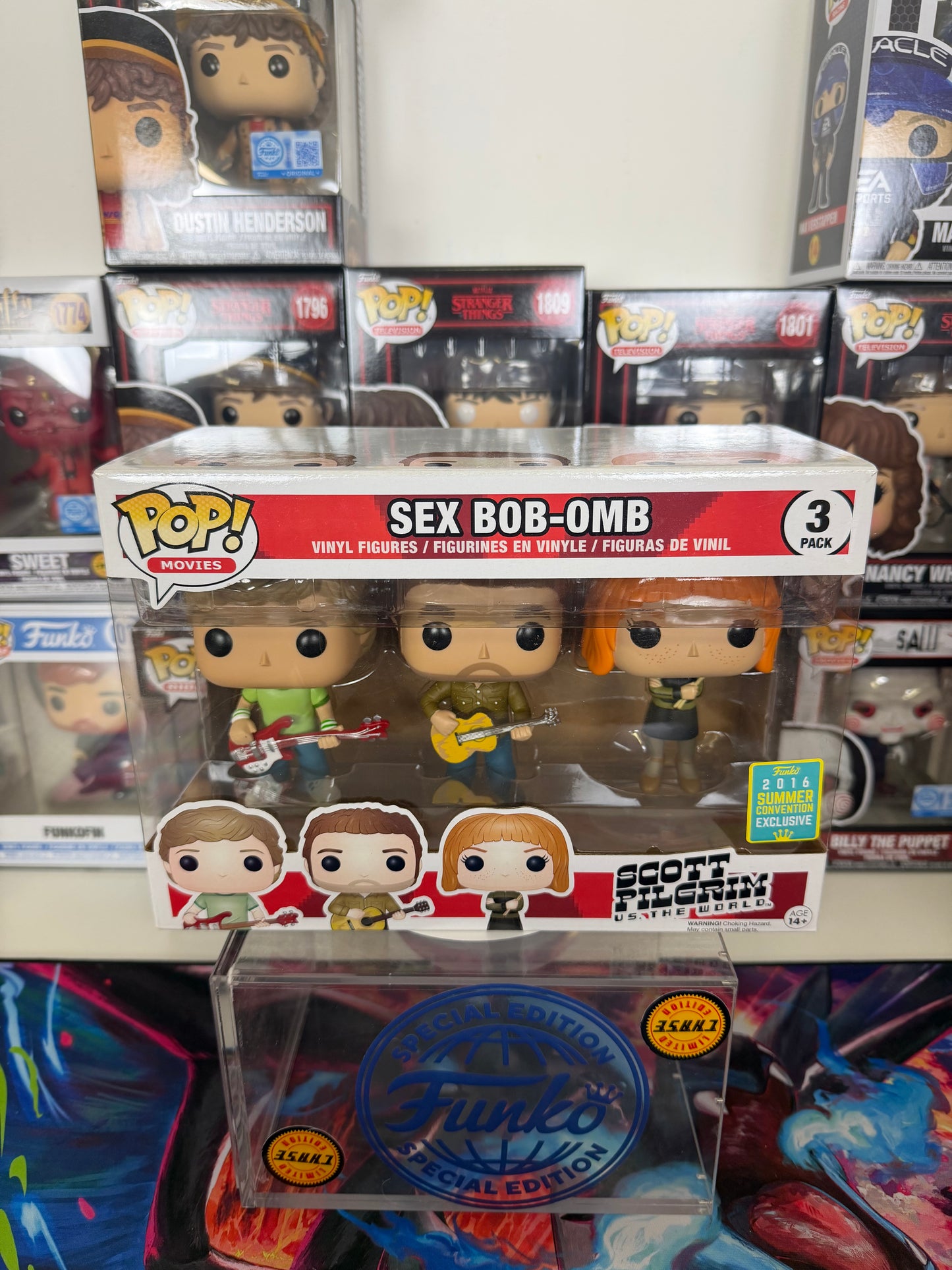 Sex Bob-OMB 3 Pack Includes Protector 2016 Summer Convention