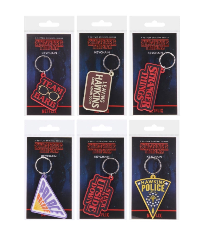 Stranger Things Official Keychains