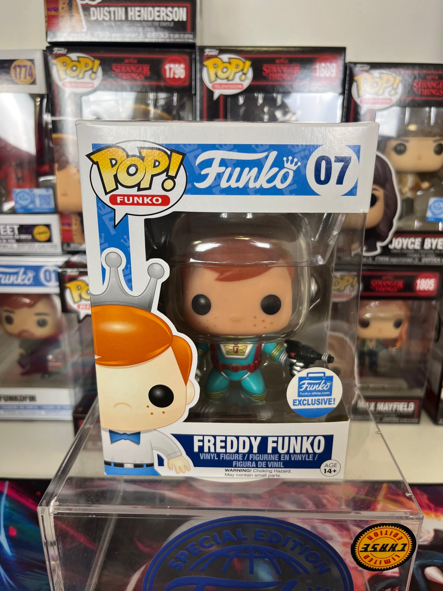 Freddy Funko With Raygun #07 Exclusive