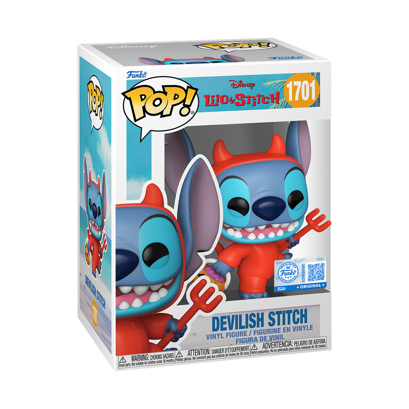 Devilish Stitch #1701 (Chance Of Chase) Funko Pop!